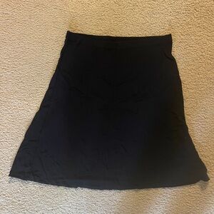 100% Rayon Black A-Line Lauren by Ralph Lauren A-Line Skirt